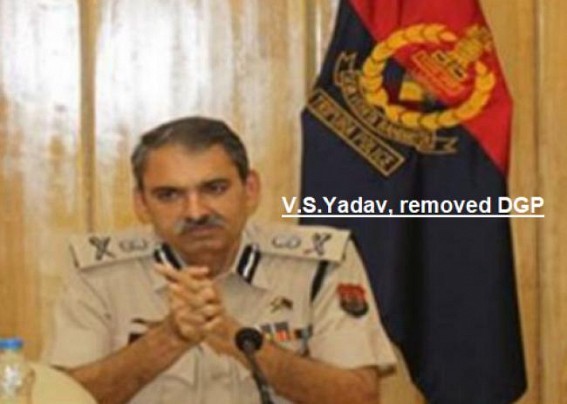 New CM removes ‘tainted’ DGP V.S.Yadav from Post, Appoints Amitabha Ranjan as Tripura DGP